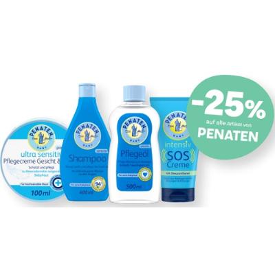 -25% auf alle Artikel von PENATEN MPREIS