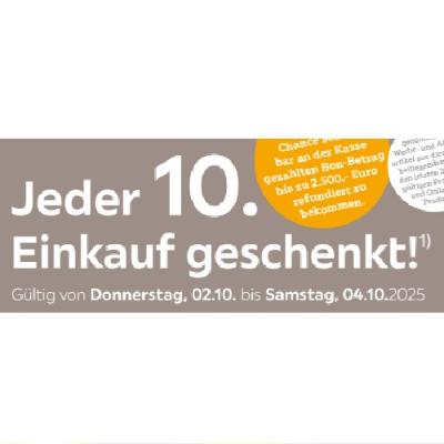 Jeder 10. Einkauf geschenkt! XXXLutz