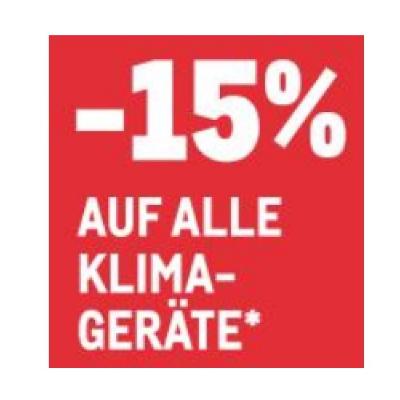 Promotion Bild von -15% AUF ALLE KLIMAGERÄTE METRO