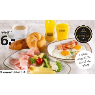 Promotion Bild von Hütthalers Hofkultur Bauernfrühstück je 6€ XXXLutz