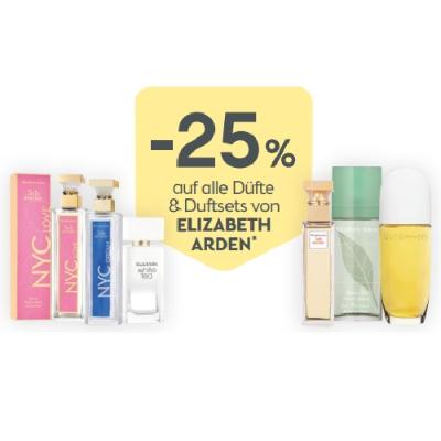 Promotion Bild von -25% auf alle Düfte & Duftsets von Elizabeth Arden BIPA