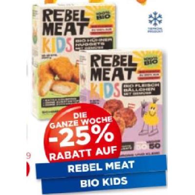 DIE GANZE WOCHE -25% RABATT AUF REBEL BEAT BIO KIDS Unimarkt