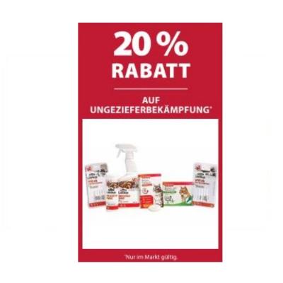 Bild von 20% RABATT AUF UNGEZIEFERBEKÄMPFUNG Dehner