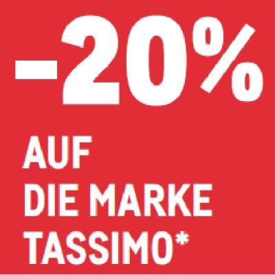 -20% AUF DIE MARKE TASSIMO METRO