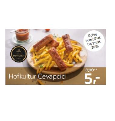 Promotion Bild von Hofkultur Cevapcici Je 5€ XXXLutz