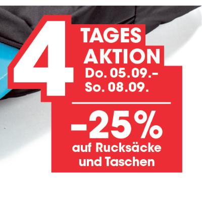 Promotion Bild von –25% auf Rucksäcke und Taschen LIBRO