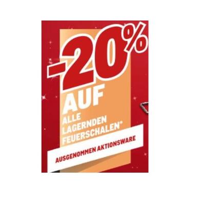 Bild von -20% AUF ALLE LAGERNDEN FEUERSCHALEN AUSGENOMEN AKTIONSWARE METRO