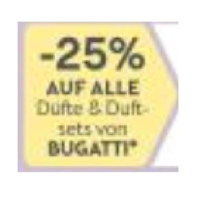 -25% AUF ALLE Düfte & Duftsets von BUGATTI BIPA