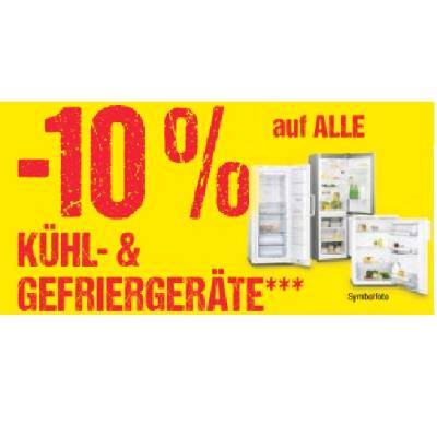Promotion Bild von -10% auf ALLE KÜHL- & GEFRIERGERÄTE Maximarkt