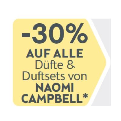 Promotion Bild von -30% AUF ALLE Düfte & Duftsets von NAOMI CAMPBELL BIPA