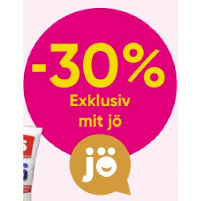 -30% Exklusiv mit jö AUF KNABBERGEBÄCK Sutterlüty