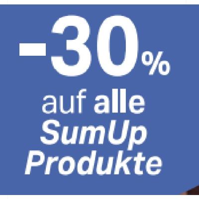 -30% auf alle SumUp Produkte METRO 