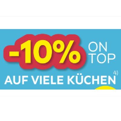 -10% ON TOP AUF VIELE KÜCHEN Möbelix