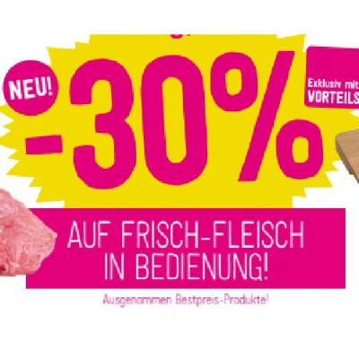 Promotion Bild von -30% AUF FRISCH-FLEISCH IN BEDIENUNG! Sutterlüty