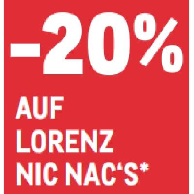 -20% AUF LORENZ NIC NAC'S METRO