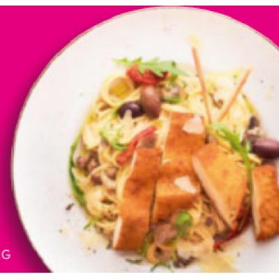 Promotion Bild von Spaghetti Funghi a Cotoletta je 7€ mömax