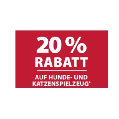 20% RABATT AUF HUNDE- UND KATZENSPIELZEUG Dehner