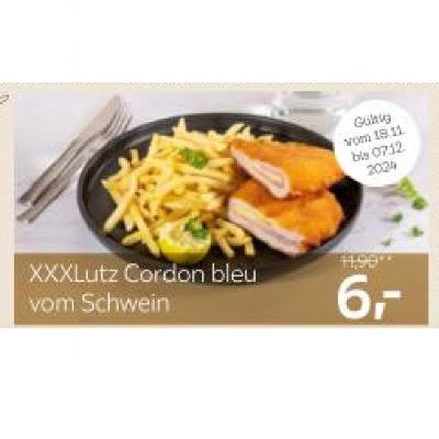Promotion Bild von XXXLutz Cordon bleu vom Schwein je 6€ XXXLutz
