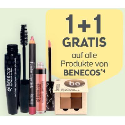 1+1 GRATIS auf alle Produkte von BENECOS BIPA