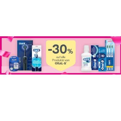 Promotion Bild von -30% auf alle Produkte von ORAL-B BIPA