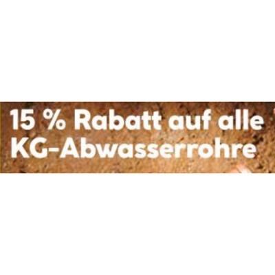 Promotion Bild von 15% Rabatt auf alle KG-Abwasserrohre HELLWEG