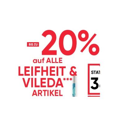 BIS ZU -20% auf ALLE LEIFHEIT & VILEDA ARTIKEL Maximarkt