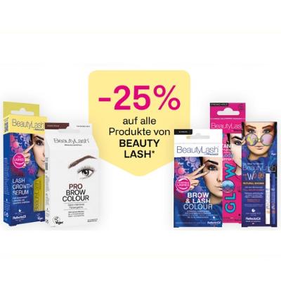 -25% auf alle Produkte von BEAUTY LASH BIPA