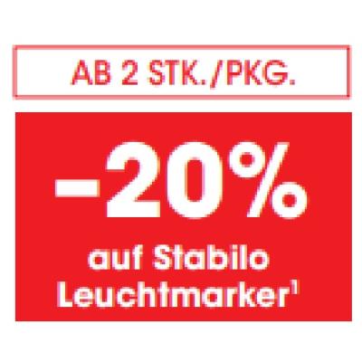 Promotion Bild von AB 2STK./PKG. -20% auf Stabilo Leuchtmarker LIBRO