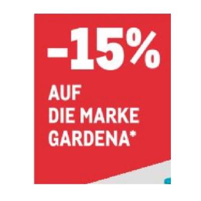Promotion Bild von -15% AUF DIE MARKE GARDENA METRO