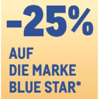 -25% AUF DIE MARKE BLUE STAR METRO