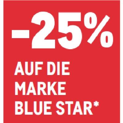 -25% AUF DIE MARKE BLUE STAR METRO
