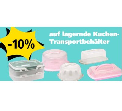 -10% auf lagernde Kuchen-Transportbehälter PAGRO