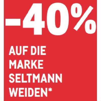 -40% AUF DIE MARKE SELTMANN WEIDEN METRO