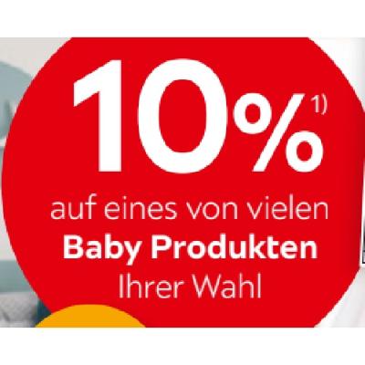 Promotion Bild von 10% auf eines von vielen Baby Produkten Ihrer Wahl XXXLutz