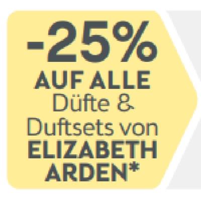 -25% auf alle Düfte und Duftsets von Elizabeth Arden BIPA