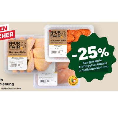 Promotion Bild von -25% das gesamte Geflügelsortiment in Selbstbedienung MPREIS