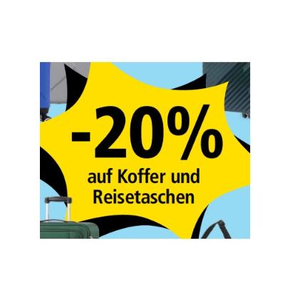 -20% auf Koffer und Reisetaschen PAGRO