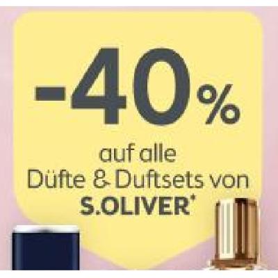 Promotion Bild von -40% auf alle Düfte & Duftsets von S.OLIVER BIPA