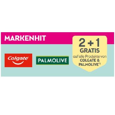 Promotion Bild von Markenhit: 2+1 GRATIS auf alle Produkte von COLGATE & PALMOLIVE BIPA