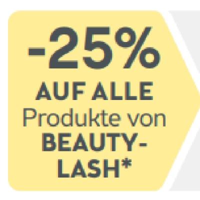 -25% auf alle Produkte von BeautyLash BIPA