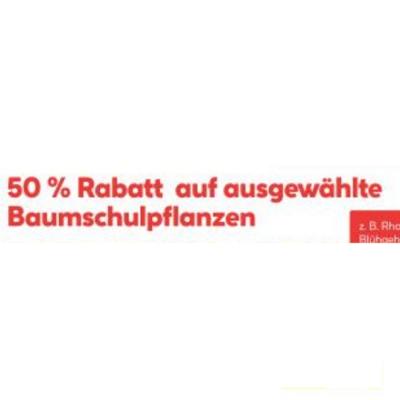 Promotion Bild von 50% Rabatt auf ausgewählte Baumschulpflanzen HELLWEG