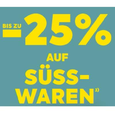 BIS ZU -25% AUF SÜSSWAREN BILLA PLUS