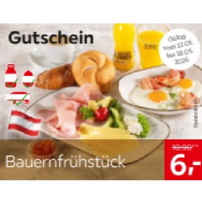 Bauernfrühstück je 6,- € XXXLutz