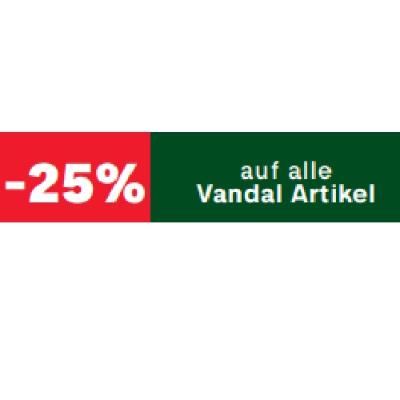 Promotion Bild von -25% auf alle Vandal Artikel MPREIS