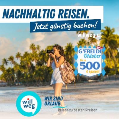 Nachhaltig Reisen mit willweg.at