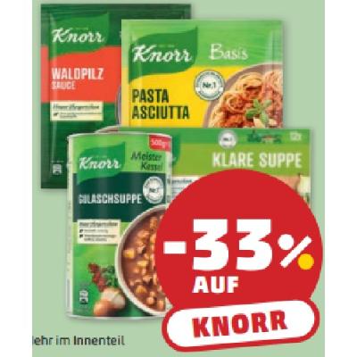 Promotion Bild von -33% auf Knorr Penny