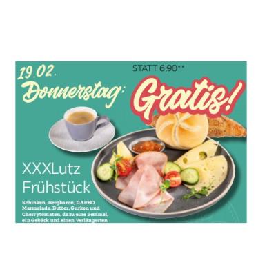 XXXLutz Frühstück Gratis! XXXLutz