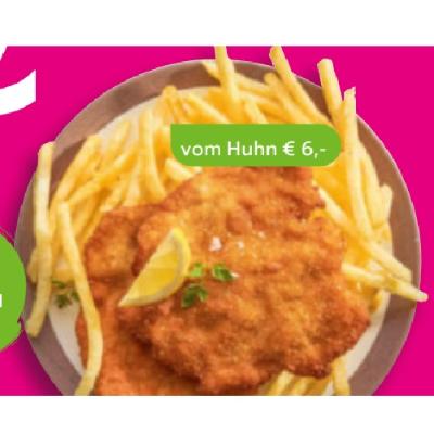 Mia Cucina Schnitzel „Wiener Art“ vom Huhn je 6€ mömax