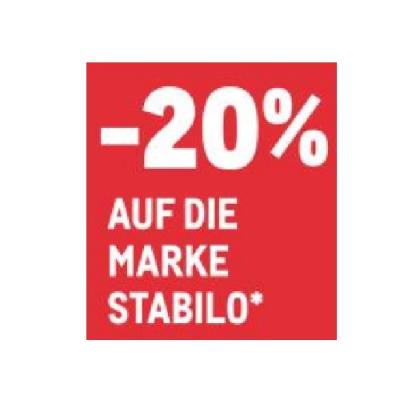 -20% AUF DIE MARKE STABILO METRO