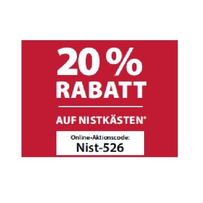 20% RABATT AUF NISTKÄSTEN Dehner